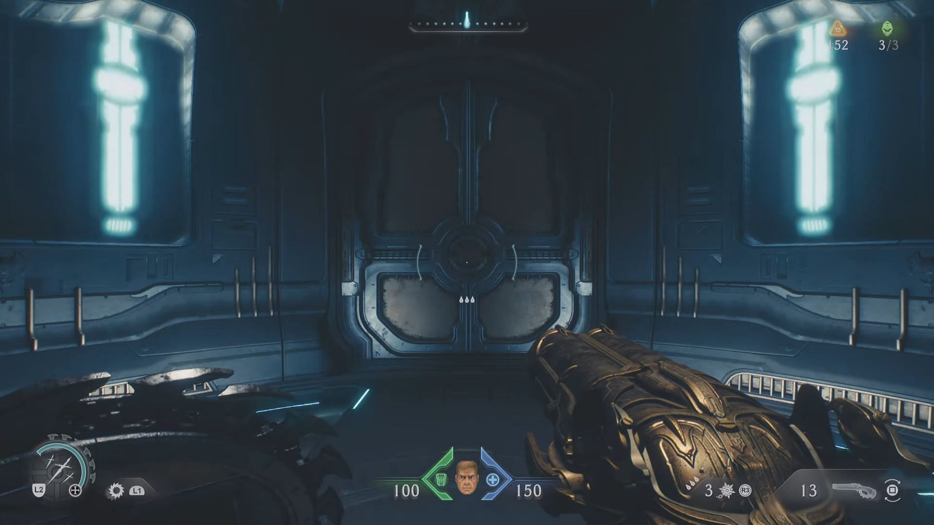 The elevator takes you up to the main station floor before the attack begins (Image via Sportskeeda Gaming | Bethesda Softworks)